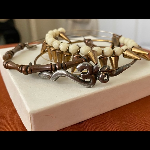 Alex & Ani Bracelet Stack - Picture 2 of 13